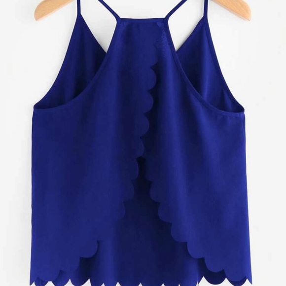 NWT Scalloped Hem Cami Top - Picture 2 of 4